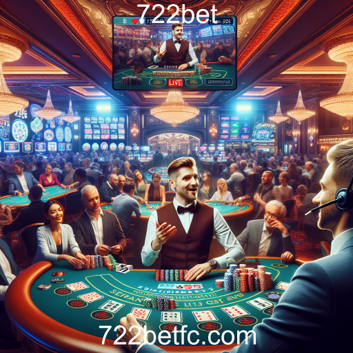Explorando a Emoção do Cassino ao Vivo na 722bet